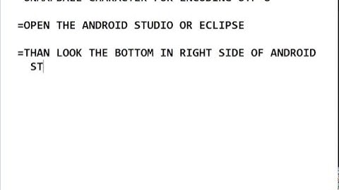 UNMAPABLE CHARACTER ENCODING UTF-8 SOLVED ERROR.