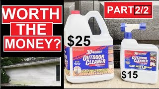 30 Seconds Cleaner - No Power Washing Necessary House Cleaning Part 2 of 2