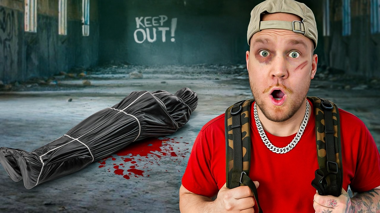 ZNALAZŁEM WOREK z CIAŁEM na URBEXIE!