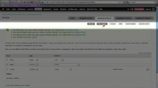 11. How to adjust node view modes through the user interface (a Drupal how-to)