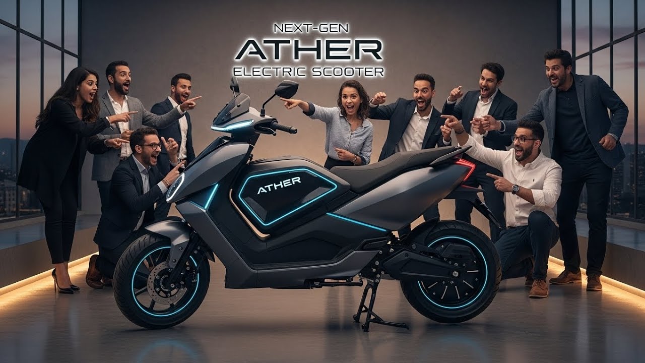 Новый электросамокат ATHER Next-Gen 2025: лучшие туристические возможности нового поколения!