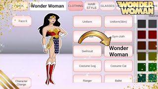 Wonder Woman Character | Sakura School Simulator | Gweyc Gaming