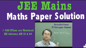 JEE Mains | JEE Mains Maths Paper Solution of 2017 & 2018 | Straight Lines | Einstein Classes