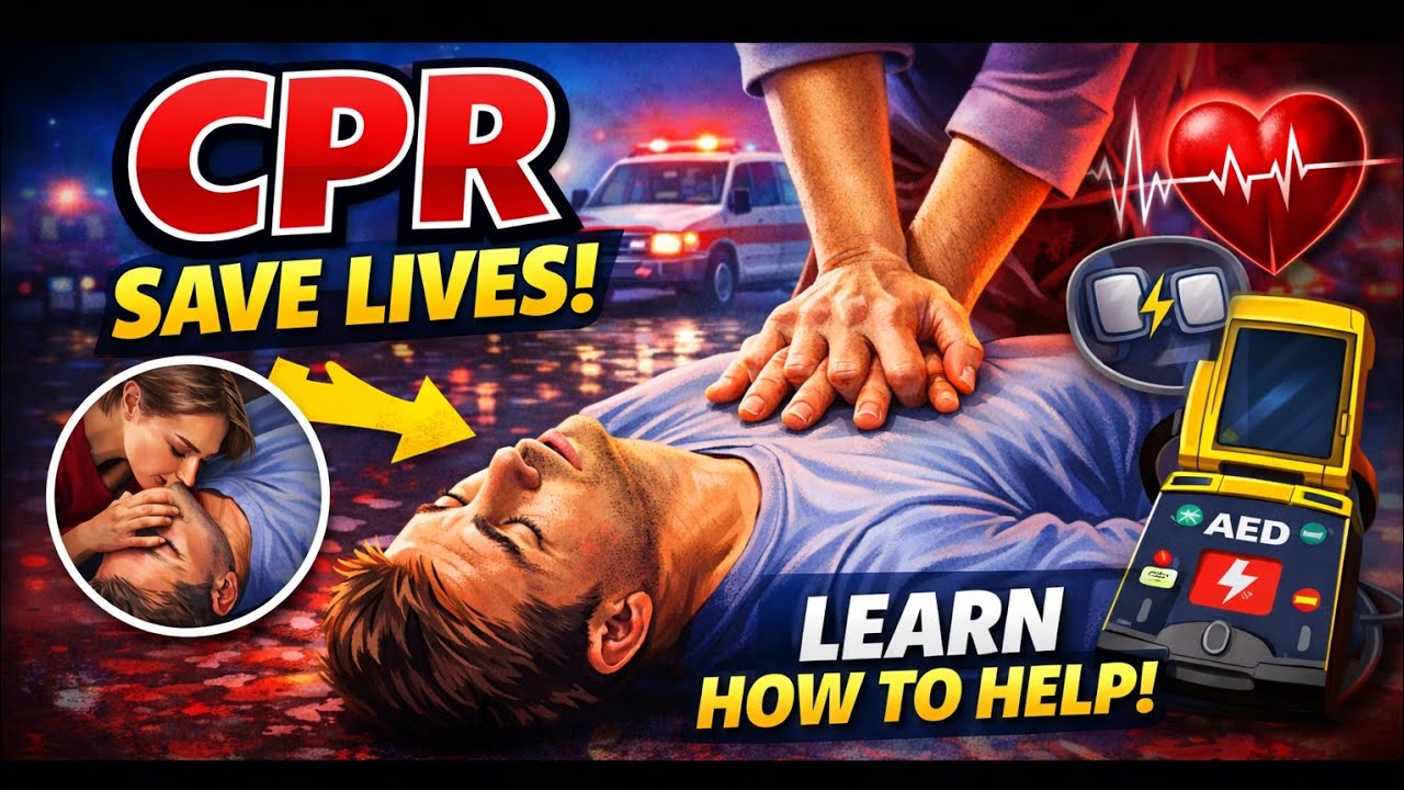 CPR (Hands-Only) : How to Save a Life in Cardiac Arrest