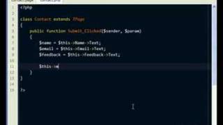 Day 1 - Creating a Contact Page
