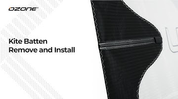 How to Replace a Trailing Edge Batten on an Ozone Kite