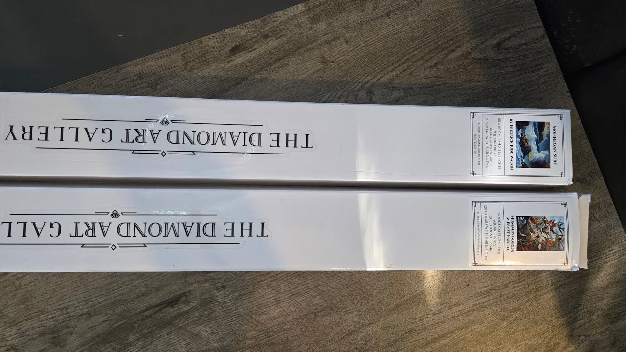 Распаковка Diamond Art Gallery — еще два прекрасных комплекта!