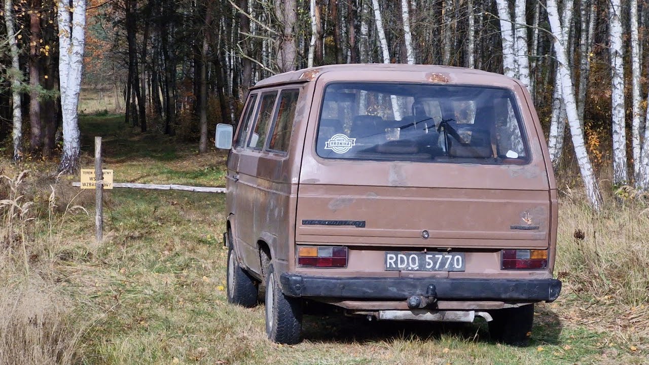 Nadal świetnie jeździ - Volkswagen Transporter T3 1.6 diesel 
