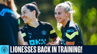 "Euro Winners in the Rondo!" | Lionesses Return to City Training!