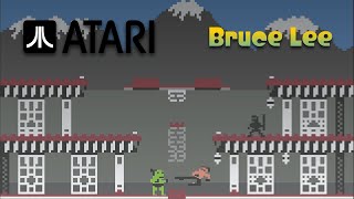 Bruce Lee 🕹 ATARI XL / XE Gameplay Playthrough Retro HD