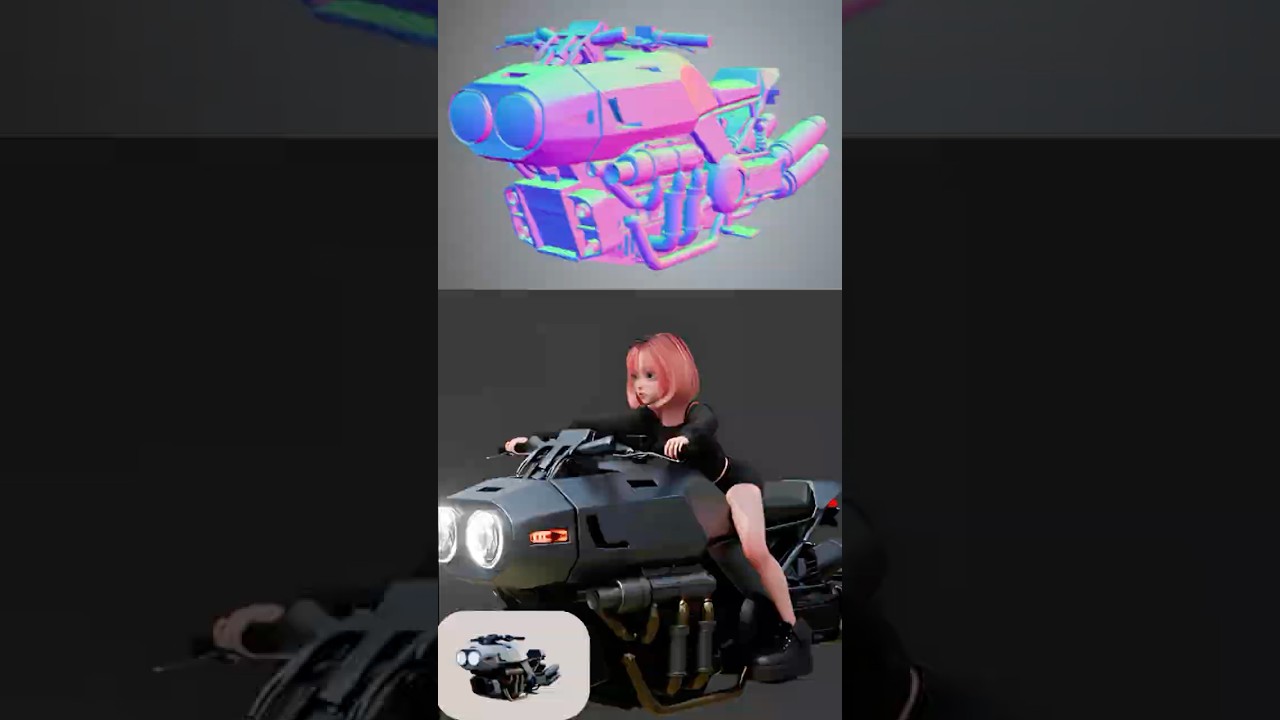 Wanna try part separation after generating your 3D model? Rodin AI makes it super easy