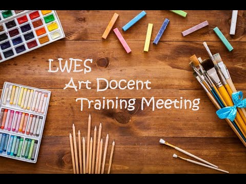 Art Docent Training Meeting