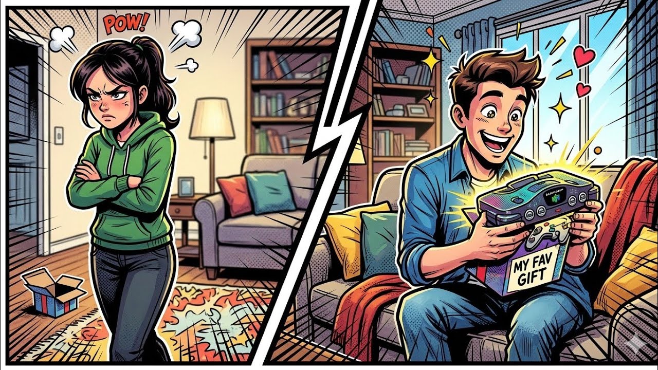 Моя девушка обиделась на то, что мне понравился её подарок