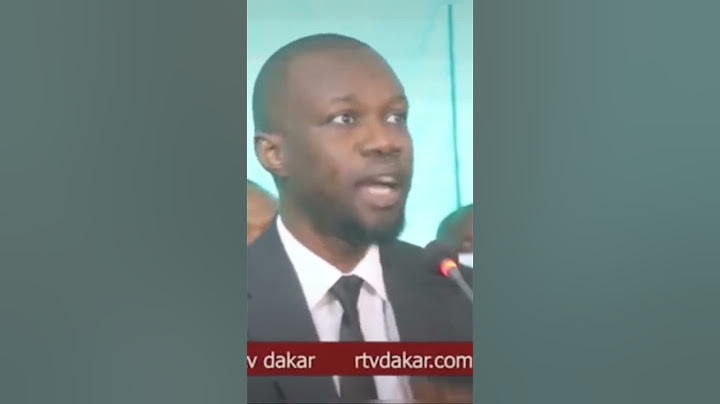 Ousmame Sonko a SERIGNE MOUSTAPHA SY