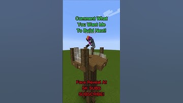 Minecraft Build - Tree House #minecraft #subscribe #tutorial #speedbuild #shorts #short