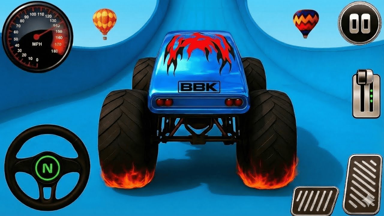 Ultimate Monster Truck Mega Ramp Stunts 2025 🚚 Insane Jumps & Extreme Racing | Android Gameplay #6