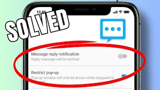How to disable full screen keyboard on Next SMS 1 screenshot 3