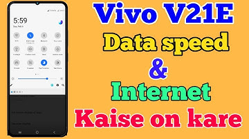 Vivo V21e 5g Phone Me Data Speed Setting Kaise On Kare // How To Data Speed Setting On Vivo Y21e 5g