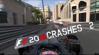 F1™ 2016 Crash Compilation #2