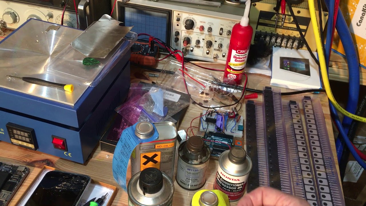 SM480V pt:3 just change in one vacuum hose look at the difference in microns reading.