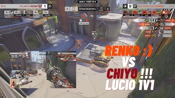 2023 Overwatch League San Francisco Shock Renko vs ChiYo Lucio 1v1