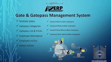 Gatepass Management Software atozerp