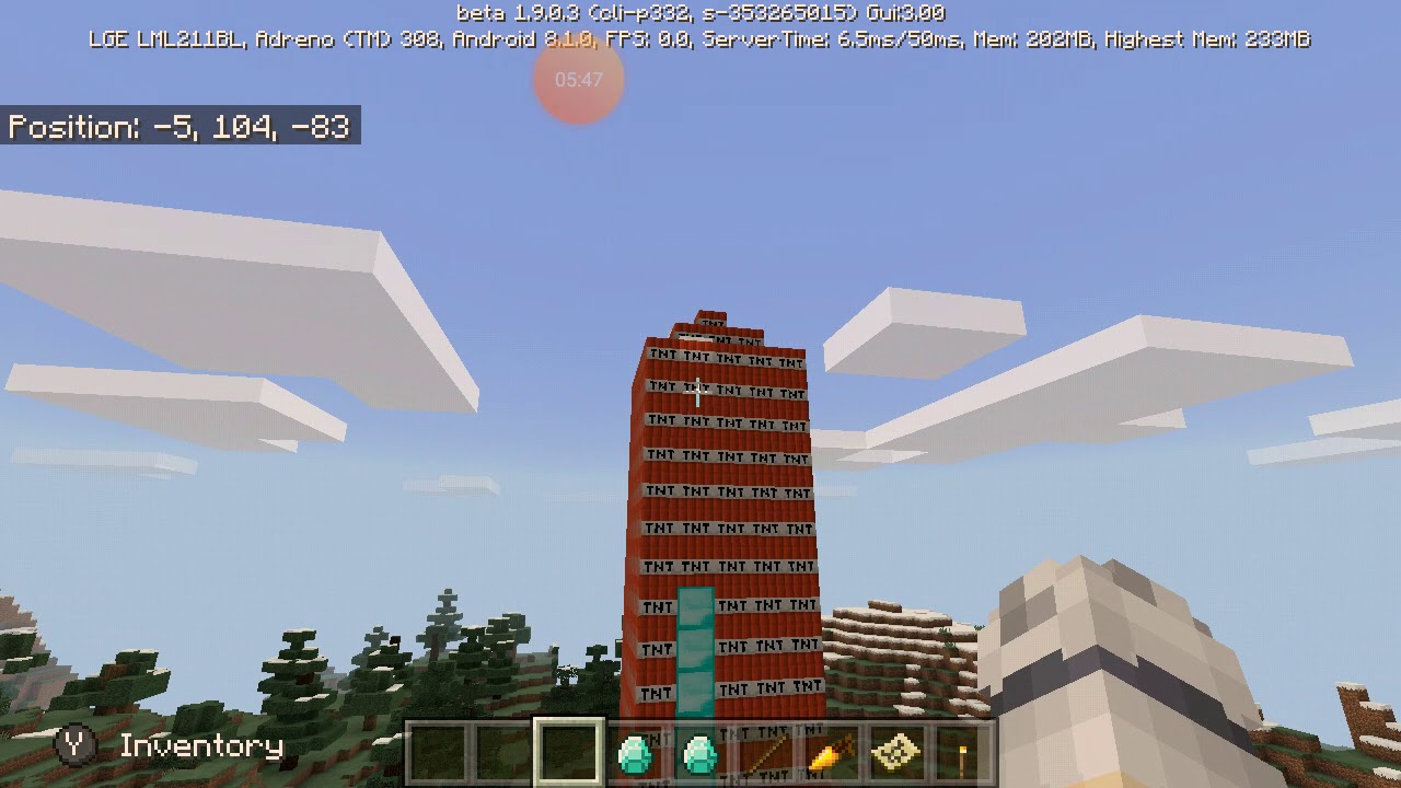 Exploding TNT in Minectaft😎!!! - YouTube