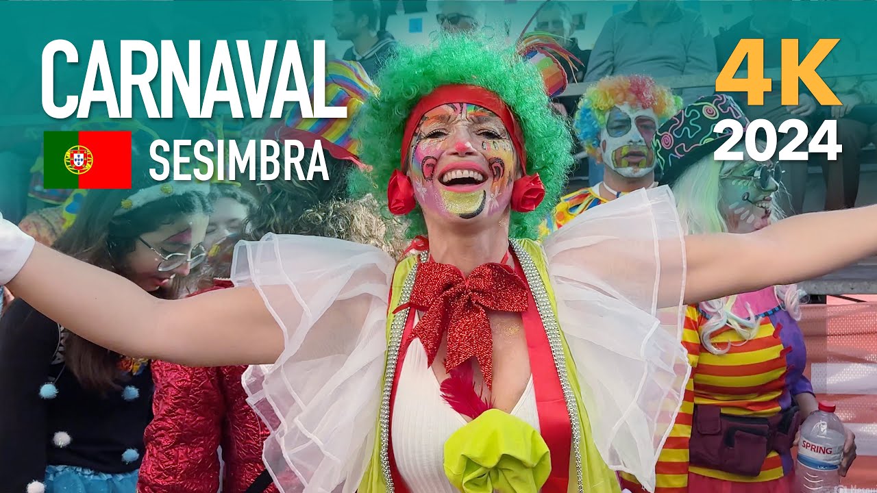 Sesimbra Carnival 4K | The Largest Clown Parade in the World