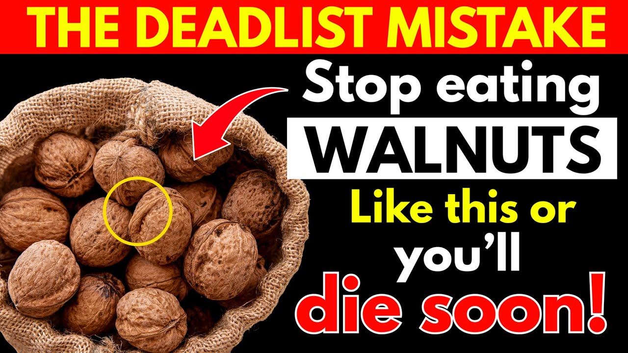 Eat Walnuts? Avoid THESE 10 Dangerous MISTAKES! Senior Health Tips