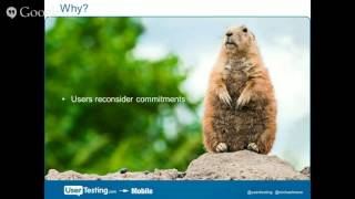 Mobile Traps: The Most Common Mobile Mistakes with Michael Mace from UserTesting screenshot 4
