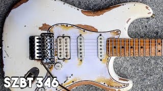 Shuffle Blues Rock Backing Track in Em | #SZBT 346 chords