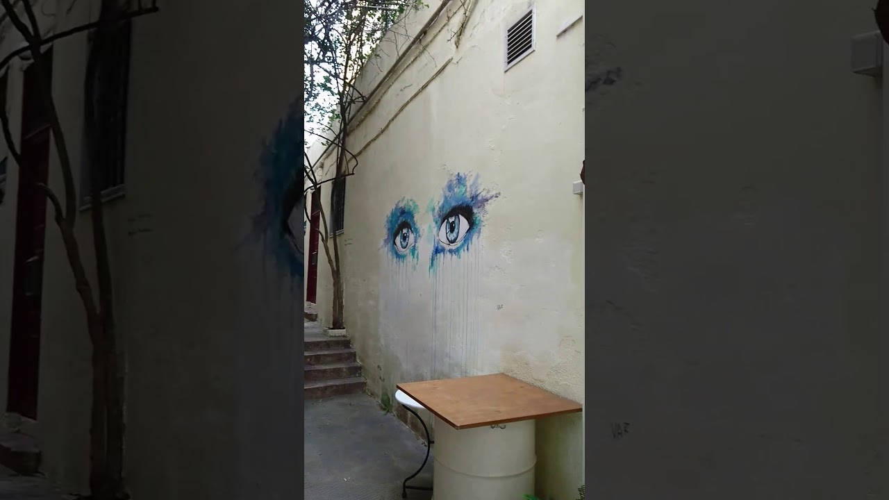Main road of old town of Nafplio