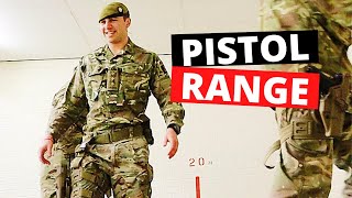 British Army Pistol Range | Target Practice