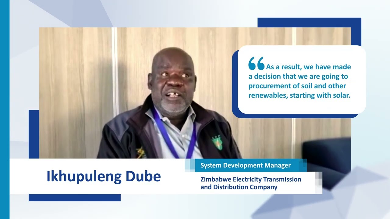 Enhancing cost effectiveness: Ikhupuleng Dube of ZETDC on the Effective RE Tendering Window