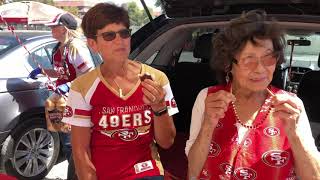 2 TD's 49ers Cowboys Aug 2019 Tailgate and 2 Touchdowns