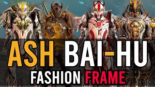 Warframe: Ash Fashion Frame V2 | Ash - Bai Hu Skin Edition