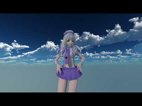 【VR180】Yowane Haku(弱音ハク) - i'm feeling good(小鹿乱撞)【DanceXR(MMD) 】