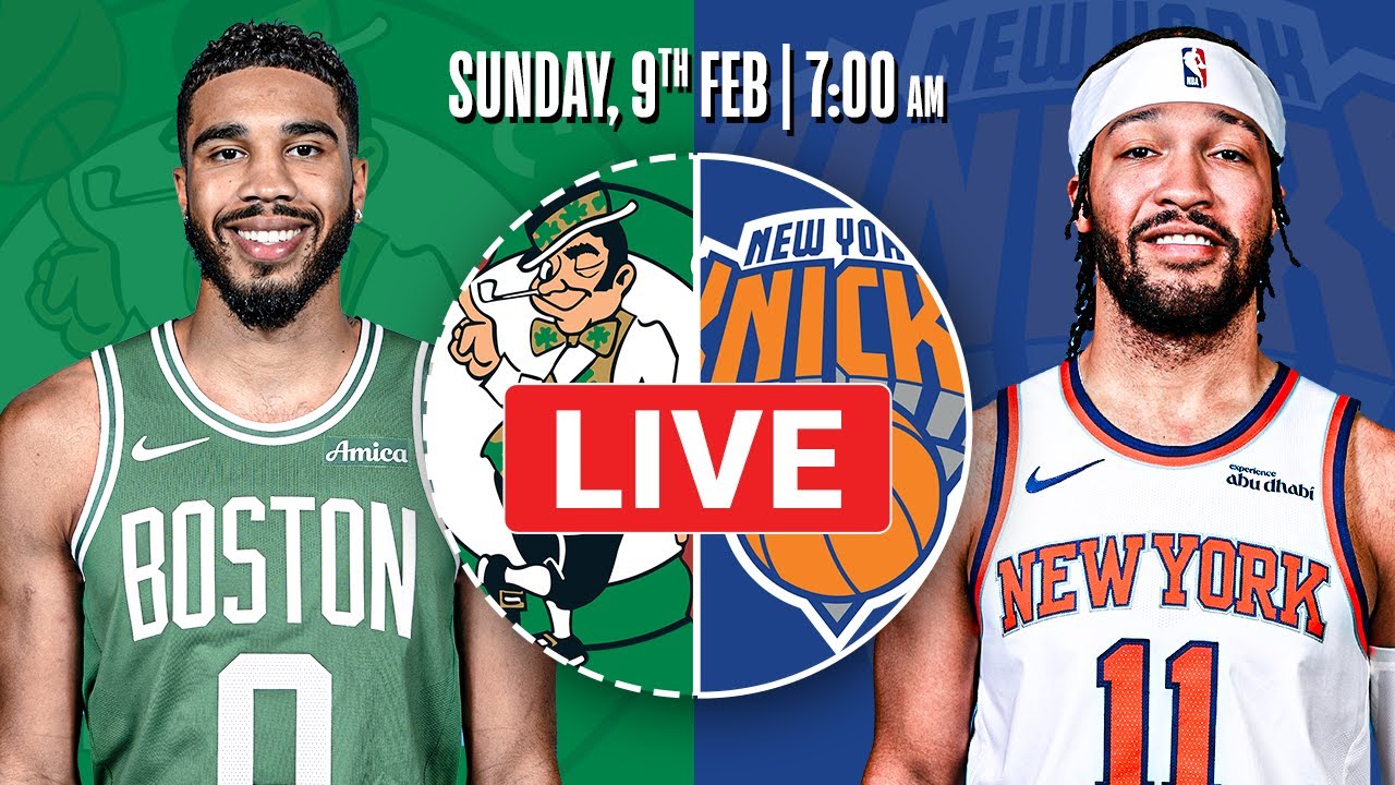 Boston Celtics at New York Knicks [OFFICIAL LIVE STREAM] YouTube
