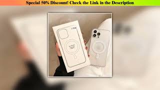Review Original Clear Magsafe Magnetic Wireless Charging Animation Case For iPhone 16 15 14 13 12 1