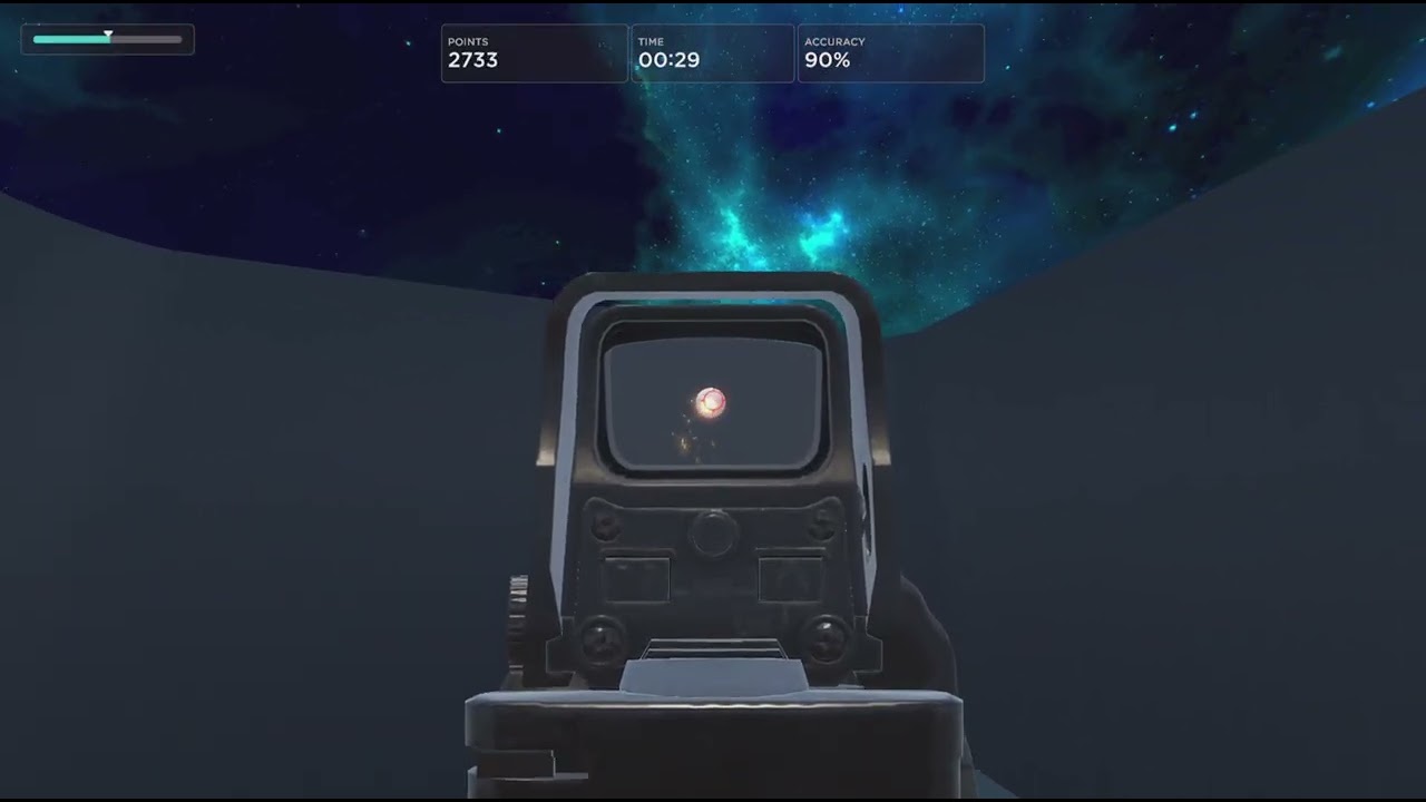 First day on Aimlabs getting 1st on Angletrack (Controller)