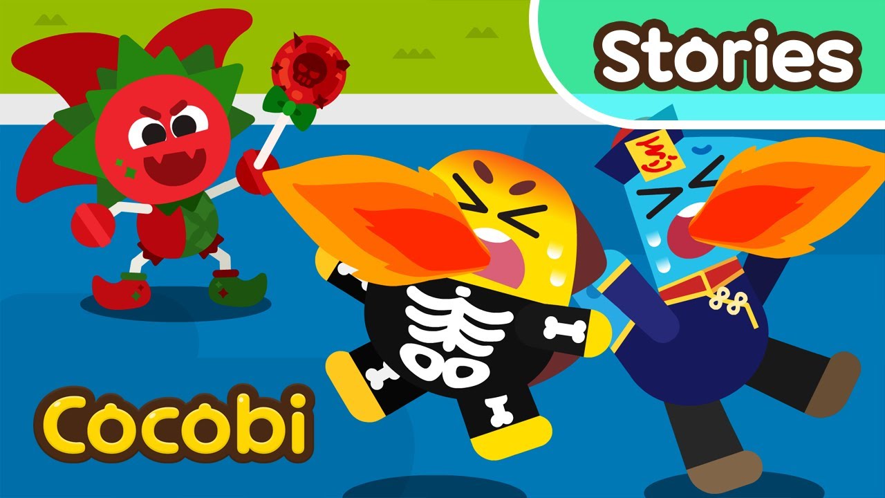 ¡Hay un monstruo de caramelo picante!🥵🍭 | 💗Rosa vs Negro Cocobi🖤 | Episodio 8 | Cocobi