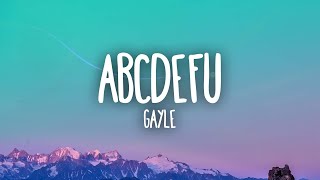 GAYLE abcdefu