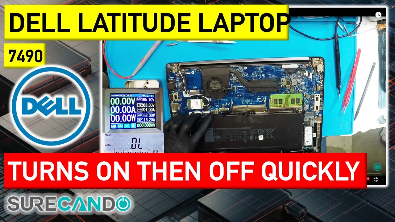 Dell Latitude 7490: Troubleshooting Immediate Shutdown. CPU Shorted ...