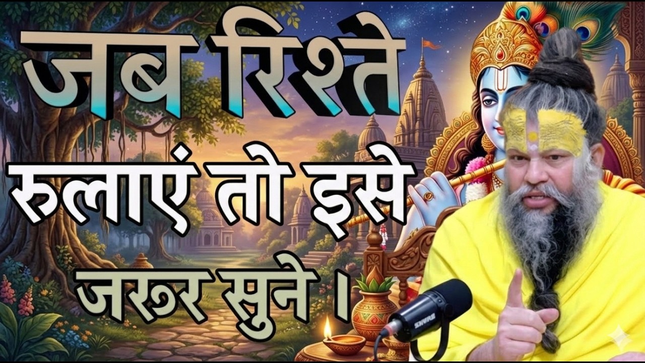जब रिश्ते टूटे और चिंता सताए तो ये जरूर सुने | Premanand Ji Maharaj Pravachan Motivation
