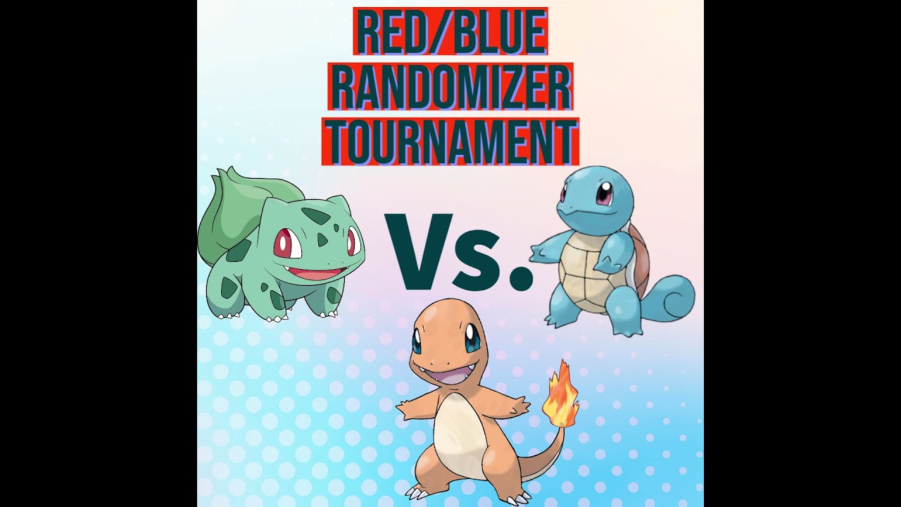 Bulbasaur VS Charmander VS Squirtle Red/Blue Randomizer Tournament YouTube