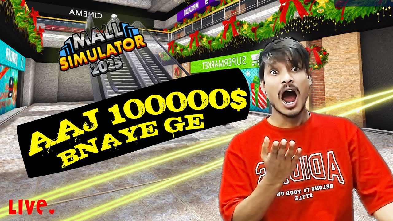 I OPENED MY DREAM MALL DAY 2  - Mall Simulator 