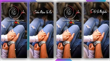 4K+ Full Screen New Text Swirl 🍥 Effect Animation Alight motion | Lyrics status Editing| Vinit sah