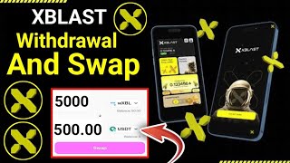 Xblast Mining Withdraw Process  WXBL Token Swap Process  Xblast Mining New Update  Refine Machins