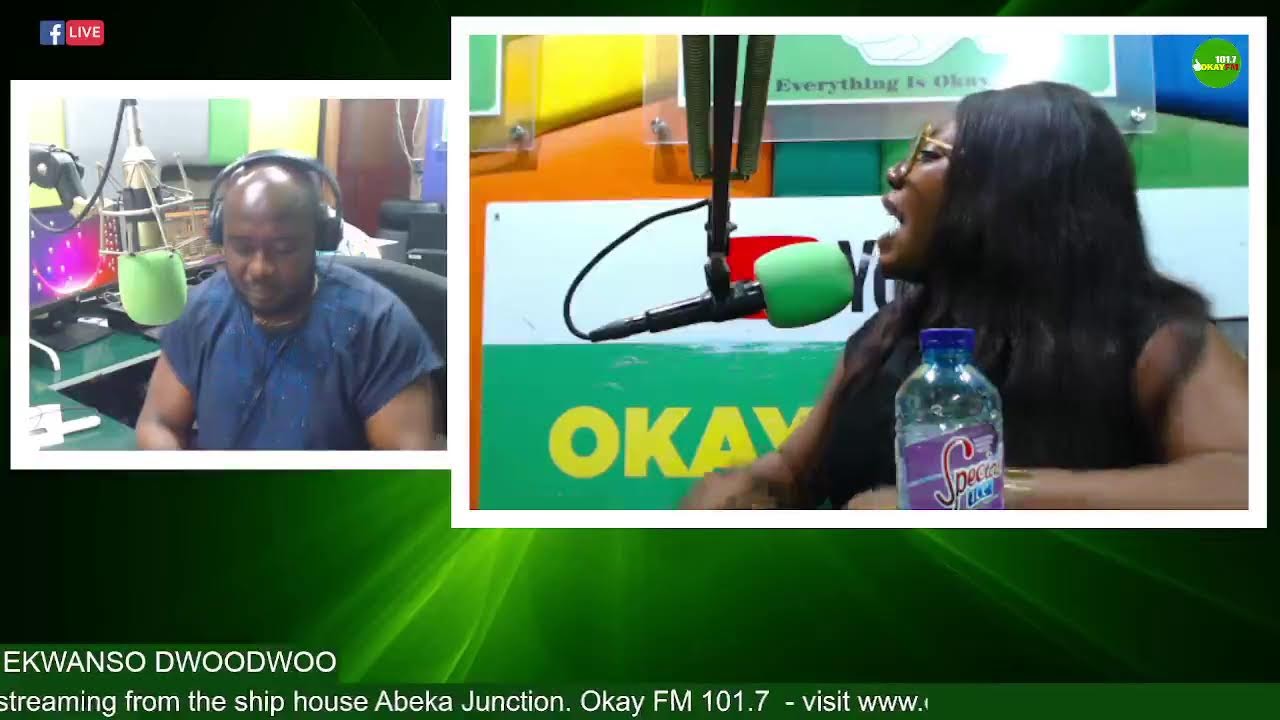 EKWANSO DWOODWOO WITH NANA ROMEO ON OKAY 101.7 FM  (10/03/2026)