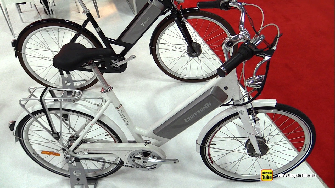 2017 Benelli Classica City Electric Bike Walkaround 2016 Interbike